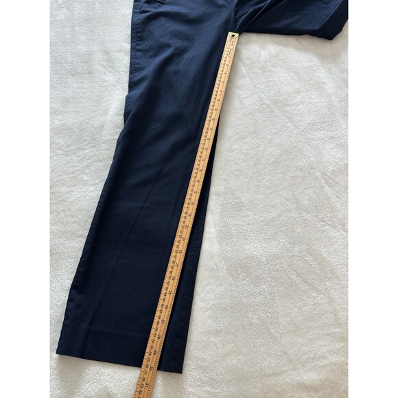 Brooks Brothers Women Pants Size 10 Navy Trousers Gold Buttons Preppy Elevated - Picture 6 of 14
